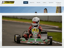 Tablet Screenshot of kartsporttaranaki.co.nz